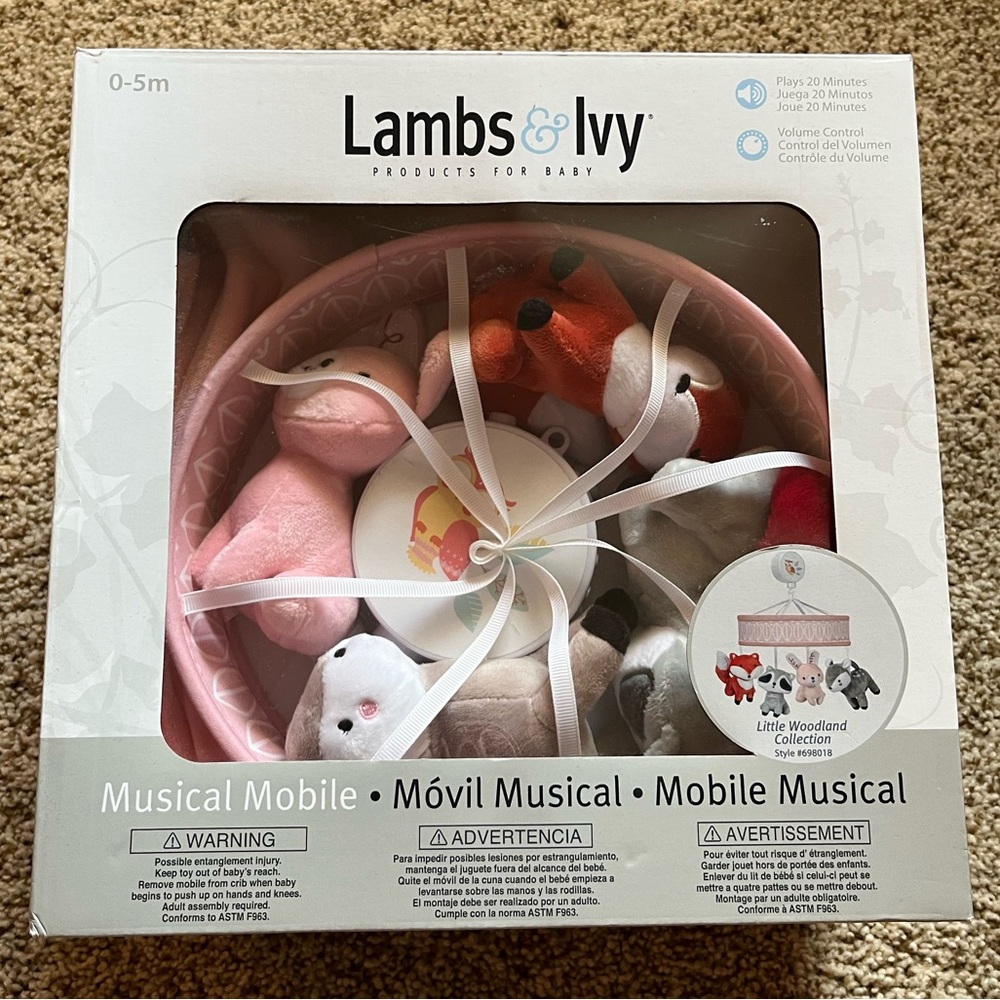 Lambs & Ivy Mobile ~ Little Woodland Collection